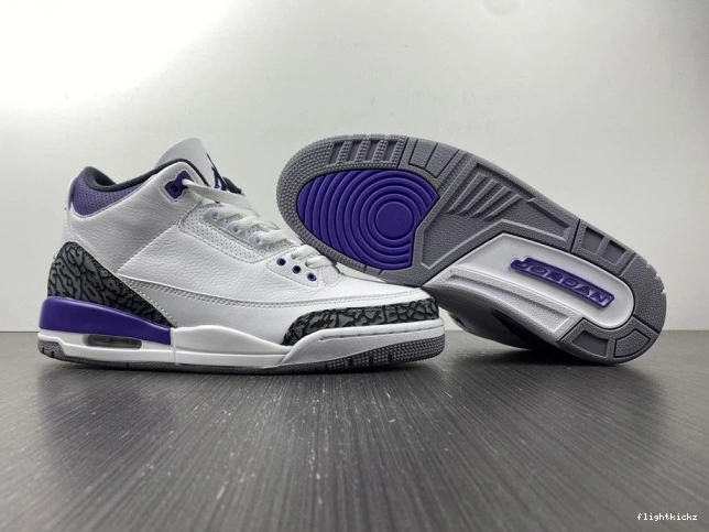 CT8532-105 Iris' Retro Air 'Dark 3 Jordan 0925